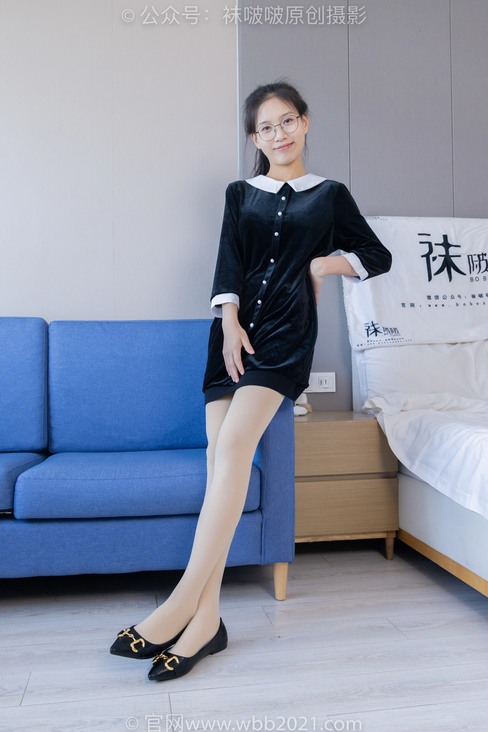 [BoBoSocks袜啵啵]NO.286 芝士-平底鞋、厚肉丝、裸足（花絮版） 3